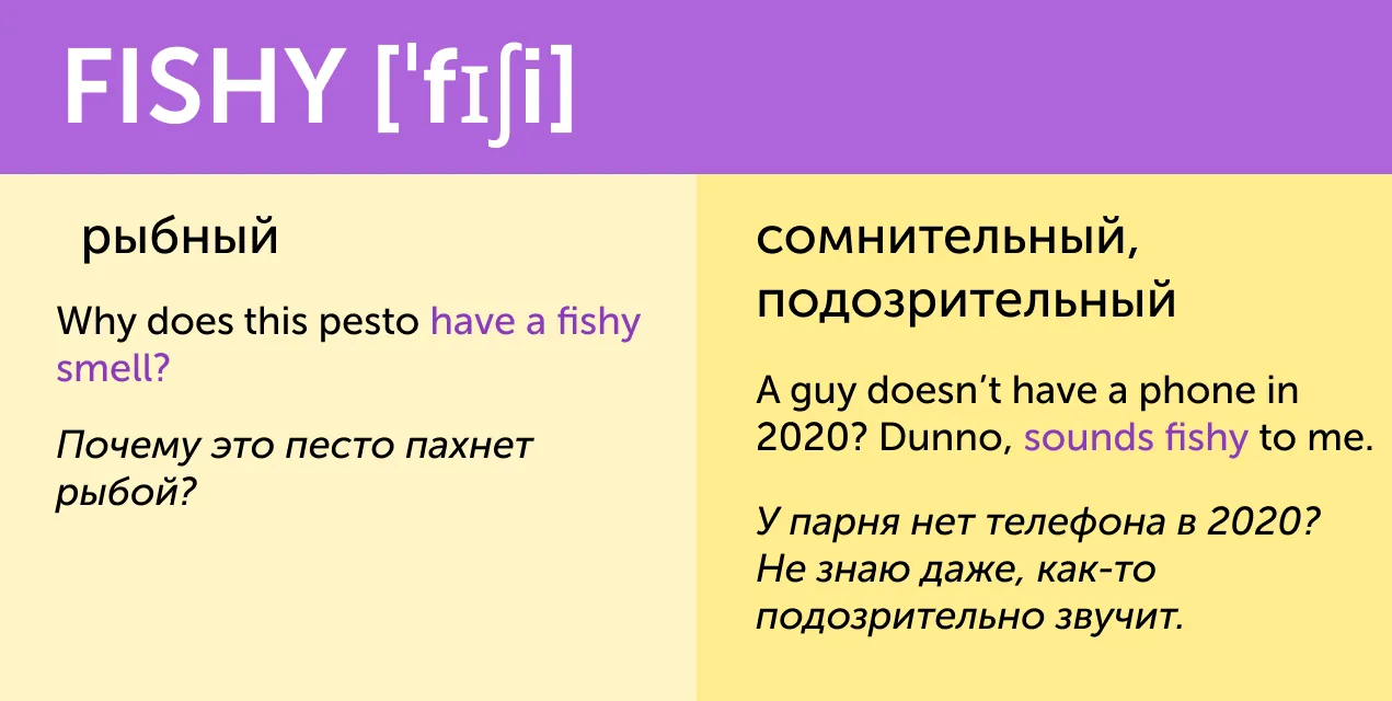 «Кислый лимон» и «кислая мина». 10 вкусных английских слов, у которых есть вторые значения