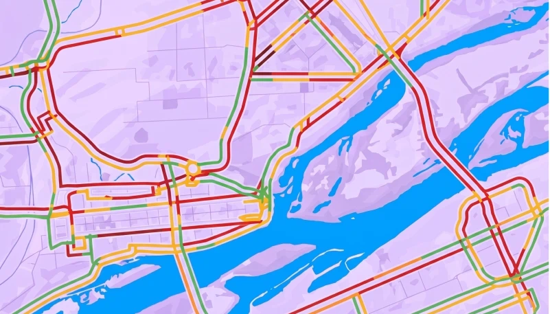 Карта пробок