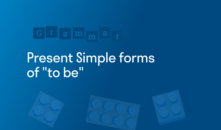Present Simple forms of "to be"