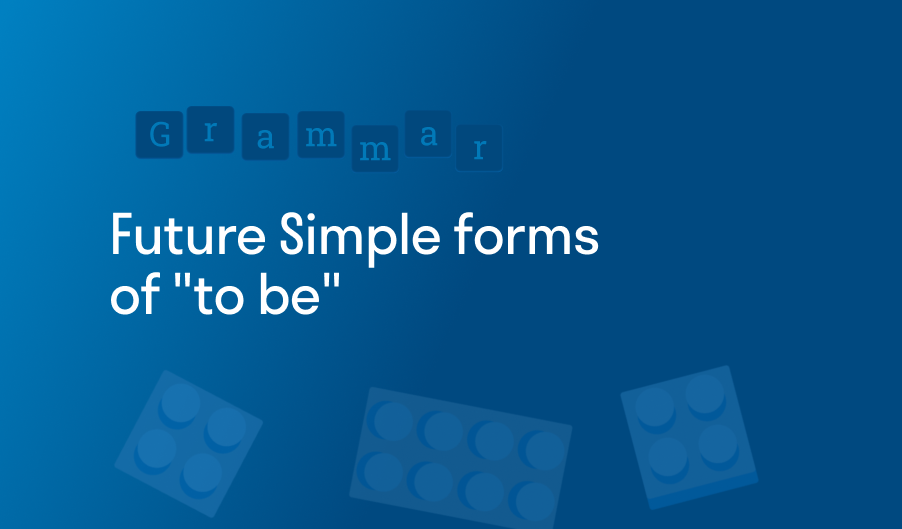 Future Simple forms of "to be"