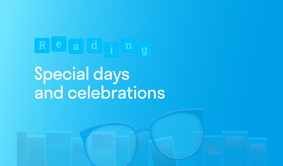 Special days and celebrations